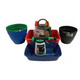 Lot of Assorted Items - Flower Pots & More