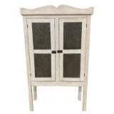Painted Farmhouse Style Pie Safe - 60 x 35 x 17