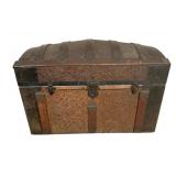 Vintage Camelback Steamer Trunk - 23 x 30 x 19