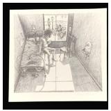 1973 Klaus Voorman Print - 10.75 x 11.25