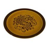 Vintage Stoneware Plate - 12.5" Round