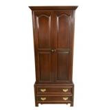 Vintage Cherry Traditional Clothing Armoire