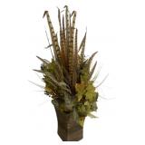 Faux Flower in Planter - 36" Tall