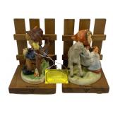 Goebel She Loves Me... Bookends - 5.5 x 4 x 4
