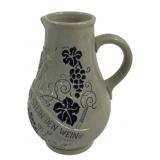 German Stoneware Pitcher - 8" Tall