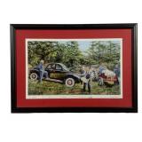 "Junior and the Rumfelt Boys"  Framed Signed