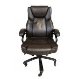 Brown Leather Executive Office Chair