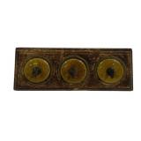 Metal Hook Hat Rack - 12 x 4.5