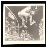 1973 Klaus Voorman Print - 10.75 x 11.25