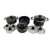 Lot of Pots and Pans w/ Extra Lids