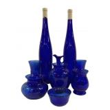 Group Cobalt Blue Glassware