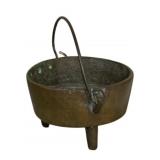 Vintage Cast Iron Cauldron - 4 x 4