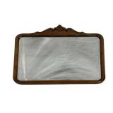 Wood Framed Mirror - 25.5 x 22.5