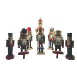 Lot of Assorted Nutcrackers - 14" Tall