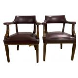 Pair of Office Chairs 31 x 23 x 20