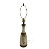 Vintage Ceramic Table Lamp - No Shade - 29" Tall