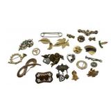 Lot of Assorted Brooches/Pins