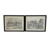 2 Framed Prints - 15 x 12