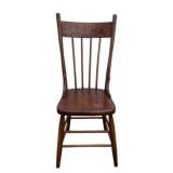 Vintage Wooden Press Back Chair