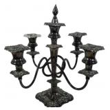 Wilcox Silver Plate Candelabra 13"