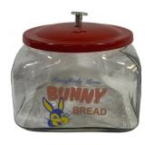 Bunny Bread Glass Jar - 8 x 8 x 6