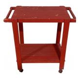 Rolling Wood Serving Cart - 16 x 30 x 30