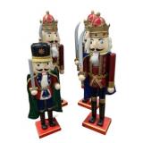 4 Nutcrackers - 24" Tall