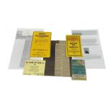 Lot of Vintage Paper Items