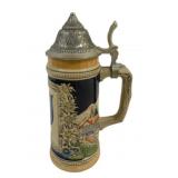 German Beer Stein - 9.5" Tall
