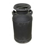 Painted Metal Milk Can - 25 x 12