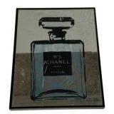No.5 Chanel Perfume Wall Art - 15 x 12