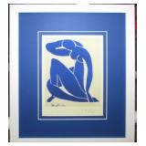 Blue Nude 2 print by Henri Matisse