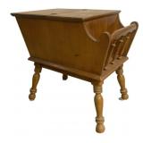 End Table w/ Magazine Rack - 26 x 29 x 19