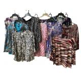 Lot of 10 Ladies Shirts - Size L-XL