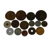 15 Assorted Vintage Coins