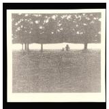 1973 Klaus Voorman Print - 10.75 x 11.25