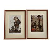 2 Framed Prints - 6.5 x 8.5