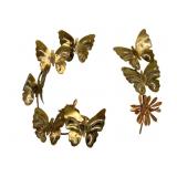 Mid Century Butterfly Wall Art - 19 x 13