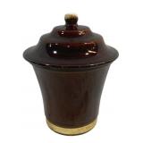 Vintage Japanese Porcelain Ginger Jar - 9 x 6.5