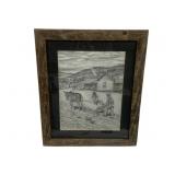 Framed Print "Soups On" Signed - #346/750