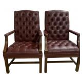 Pair of Office Chairs 42 x 25 x 25