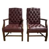 Pair of Office Chairs 42 x 25 x 25