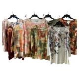 8 Alfred Dunner Shirts - SIze XL-PXL