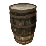 Antique Wood Barrel - 24 x 36