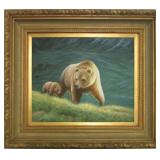 Oil on Canvas Artist signed