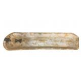 Wooden Dough Bowl 39 x 11