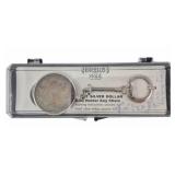 1900-0 Morgan Silver Dollar Keychain