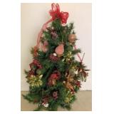 Artificial pre-lit Christmas Tree - 43" tall