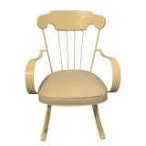 Metal / Wood Rocker - 23 x 32 x 35
