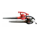 2 Electric Leaf Blowers